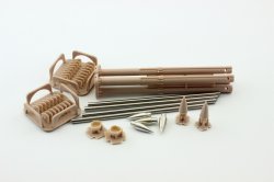 画像1: オレンジホビー[A32-054]1/32 現用 アメリカ空軍AIM-120Cアムラーム 4発入り(各社キット対応)