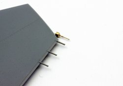 画像2: オレンジホビー[A48-016]1/48 Su-35用静電気放電索(メタルパーツ18本入)