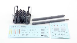 画像4: オレンジホビー[A48-022]1/48 現用 アメリカ AIM-7Mスパロー空対空ミサイル(2個入)