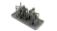 オレンジホビー[A48-050]1/48 現用　アメリカ海軍空母フライトデッキクルーセット 航空機移動統制官