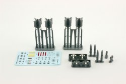 画像4: オレンジホビー[A48-067]1/48 現用 アメリカ AIM-9Mサイドワインダー空対空ミサイル(4個入)