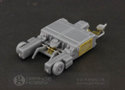 画像3: オレンジホビー[A72009] 1/72 現用 米 アメリカ海軍 A/S32A-32A ハンガーデッキトラクター (2セット)