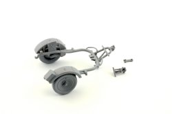画像2: オレンジホビー[G35-109]1/35 WWII ドイツ Sd.Ah.51トレーラー(3Dプリント製)