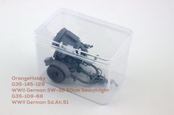画像3: オレンジホビー[G35-145]1/35 WWII ドイツ SW-36 60cm探照灯(3Dプリント製)