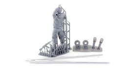 画像9: オレンジホビー[G35-225]1/35 現用 露/ソ ZSU-57-2スパルカ対空自走砲用57mm機関砲砲身セット(トランペッター用)