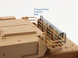 画像4: オレンジホビー[G35-243]1/35 現用 アメリカ M1A2エイブラムス 折り畳み式バスル拡張ラック(BRE) (タミヤ35269/35326用)
