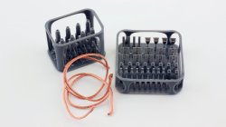 画像1: オレンジホビー[G35-252]1/35 現用 アメリカ M1A2 SEP V3エイブラムス主力戦車 牽引ケーブル&マウントセット