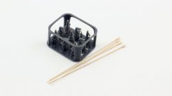 画像1: オレンジホビー[G35-255]1/35 現用 アメリカ 軍用車両用アンテナマウントベースセット(4セット入)