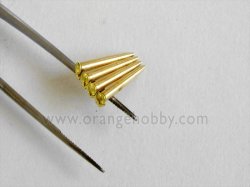画像2: オレンジホビー[G35-070]1/35WWII英/米 ボフォース40mm砲弾セット(クリップ付)
