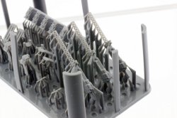 画像8: オレンジホビー[G35-077]1/35 WWII アメリカ ブローニングM1919機関銃(3個入)