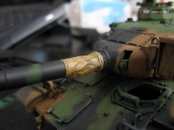 画像2: オレンジホビー[G35-112]1/35現用仏 AMX-30 105mmF1金属砲身セット