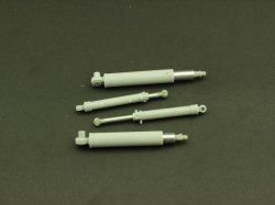 画像2: オレンジホビー[G35-133]1/35現用露 2S7M ピオン 203mm金属砲身＋油圧平衡器チューブ(トラペ用)