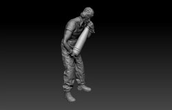 画像3: オレンジホビー[G35-227]1/35 現用 露/ソ ロシア陸軍砲兵セットA(2体入)