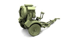 画像13: オレンジホビー[G72-220]1/72 WWII ドイツ Sw 36 60cmサーチライト Sd.Ah.51トレーラー付