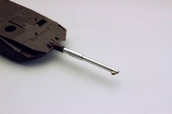 画像2: オレンジホビー[G72-194]1/72 現用 陸自10式戦車用44口径120mm滑腔砲用 金属砲身セット