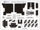 オレンジホビー[G72-203]1/72 WWII 独 20mm四連装対空機関砲Flakvierling38 アップグレード用エッチングパーツセット（[G72-200]対応）