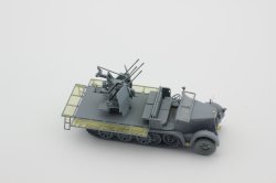 画像3: オレンジホビー[G72-205]1/72 WWII ドイツ陸軍 Sd.Kfz.7/1 8ｔハーフトラック20mm四連高射砲搭載型 初期型 コンプリート版プラスチックモデルキット