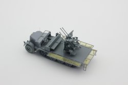 画像4: オレンジホビー[G72-205]1/72 WWII ドイツ陸軍 Sd.Kfz.7/1 8ｔハーフトラック20mm四連高射砲搭載型 初期型 コンプリート版プラスチックモデルキット
