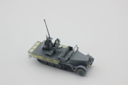 画像4: オレンジホビー[G72-206]1/72 WWII ドイツ陸軍 Sd.Kfz.7/2 8ｔハーフトラック37mm高射砲搭載型 初期型 コンプリート版プラスチックモデルキット