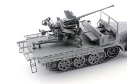 画像5: オレンジホビー[G72-219]1/72 WWII ドイツ Sd.Kfz.7/2 37mm Flak 36自走対空砲 初期型 フルキット(プラ製 3Dプリントパーツ付)