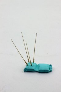 画像1: オレンジホビー[G72-179]1/72 現代 米 車両用ロッドアンテナ＆スプリングマウントベース[セットA](各社対応パーツ） (1)