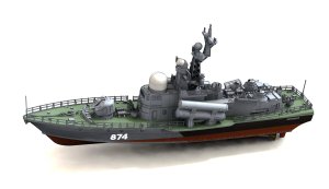 画像1: オレンジホビー[N07-049]1/700 現用 ソ連海軍タランタル型コルベット2隻入 (1)