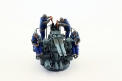 画像11: オレンジホビー[N72-206]1/72 WWII イギリス/アメリカ ボフォース40mm L/60艦載対空機関砲「大西洋船団護衛」