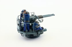 画像12: オレンジホビー[N72-206]1/72 WWII イギリス/アメリカ ボフォース40mm L/60艦載対空機関砲「大西洋船団護衛」