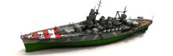 画像3: オレンジホビー[N07-160]1/700 WWII イタリア海軍戦艦カイオ・ドゥイリオ 1941
