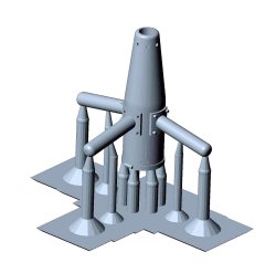 画像4: オレンジホビー[A32-062]1/32 現用 アメリカ AN/ASQ-T50 空戦訓練ポッド(2個入)