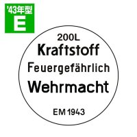 Passion Models[P35T-013E43]1/35　ドラム缶のフタセット　Eタイプ1943年型