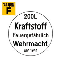 Passion Models[P35T-013F41]1/35　ドラム缶のフタセット　Fタイプ1941年型