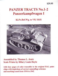 [PANZER_TRACTS_1-2]Panzerkampfwagen I (Kl.Bef.-VK18.01)