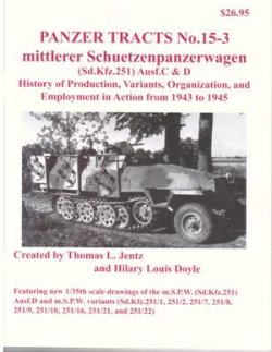 画像1: [PANZER_TRACTS_15-3]Sd.Kfz.251装甲兵員輸送車 C,D型 -各型式と派生型-　