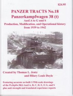 画像1: [PANZER_TRACTS_18]Panzerkampfwagon 38(t)Ausf.A to G and S