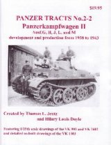[PANZER_TRACTS_2-2]Panzerkampfwagon II Ausf.G H J L  and M
