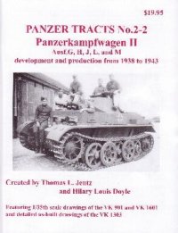 [PANZER_TRACTS_2-2]Panzerkampfwagon II Ausf.G H J L  and M