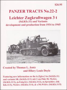 画像1: [PANZER_TRACTS_22-2]Leichter Zugkraftwagen 3 t (Sd.Kfz.11) and Variants (1)