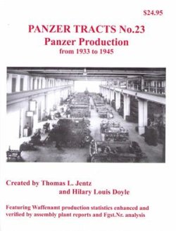 画像1: [PANZER_TRACTS_23]1933年から1945年のおける戦車の生産