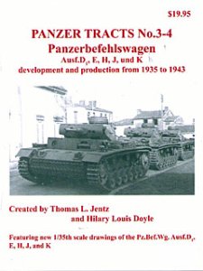 画像1: [PANZER_TRACTS_3-4]Pz.Bef.Wg.Aussf.D1 E H J & K (1)