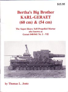 画像1: [PANZER_TRACTS_KARL]Bertha's Big Brother KARL-GERAET(60&54cm) (1)