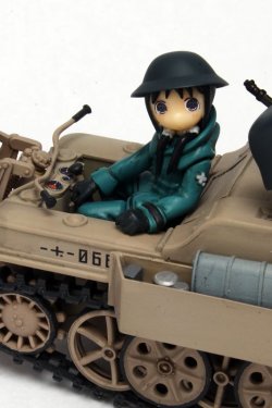 画像3: プラッツ[GLT-01] 1/35 少女終末旅行 ケッテンクラート w/チト&ユーリ フィギュア2体セット