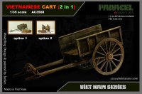 Paracel Miniatures[AC3508]1/35 ベトナムの荷車(2in1)