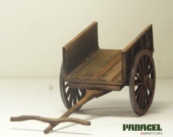 画像2: Paracel Miniatures[AC3509B]1/35 ベトナムの牛車セット #1A