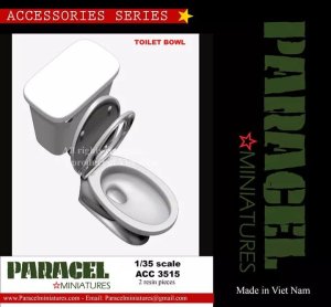 画像1: Paracel Miniatures[ACC3515]1/35  座式トイレ (1)