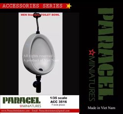 画像1: Paracel Miniatures[ACC3516]1/35  男性用トイレ