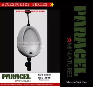 画像1: Paracel Miniatures[ACC3516]1/35  男性用トイレ (1)