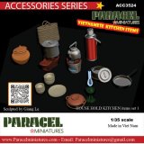 Paracel Miniatures[ACC3524]1/35 汎用 ベトナム キッチンアクセサリーセット1
