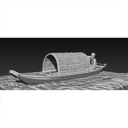 画像3: Paracel Miniatures[ACC3529]1/35 汎用 ベトナム 木造船 w/コーラー4エンジン