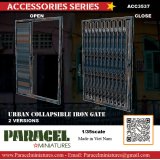 Paracel Miniatures[ACC3537]1/35 汎用 市街のアコーディオン式鉄製ゲート(2個入)